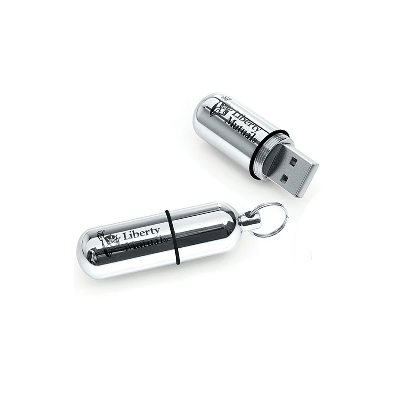 Fillinlight Metal Capsule Usb Flash Drive Portable  Memory Stick 4GB 8GB 32GB 64GB 128GB pendirve