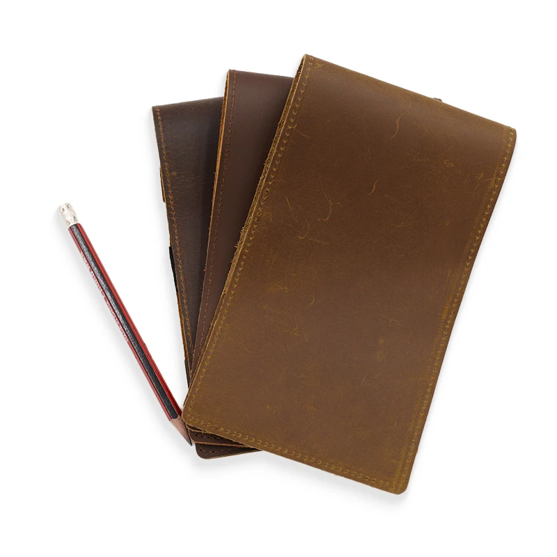 Golf book holder Leather yardage book cover golf scorecard holder  Leather Golf Yardage Book Holder