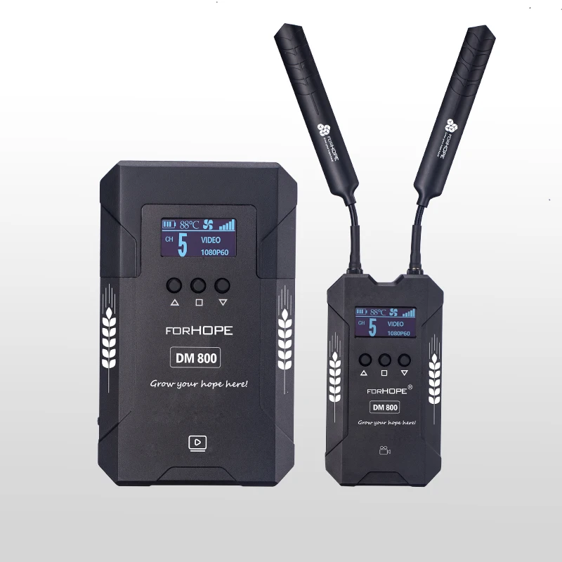 
Forhope No Compression 0 Delay 800ft OLED SDI Video Transmitter Wireless Video Link 