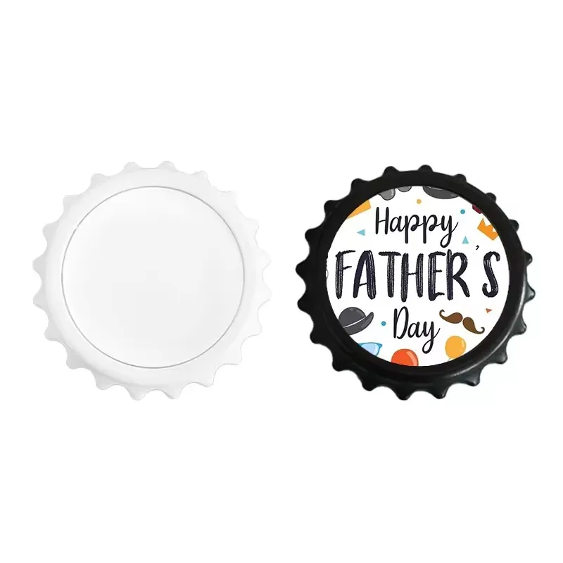 2024 New Arrival Wholesale Custom Sublimation ABS Plastic Magnet Printable Blank Bear Can Bottle Opener