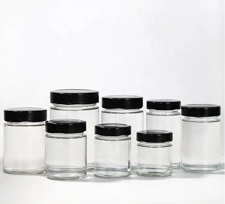 50ml 100ml 175ml 5oz Storage Small Honey Glass Jar Wholesale Containers Spice Jam Glass Jars for Honey