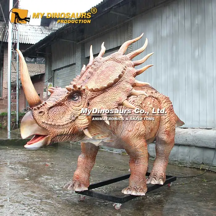 MyDino Animatronic Dinosaur Robotic Styracosaurus for Exhibition