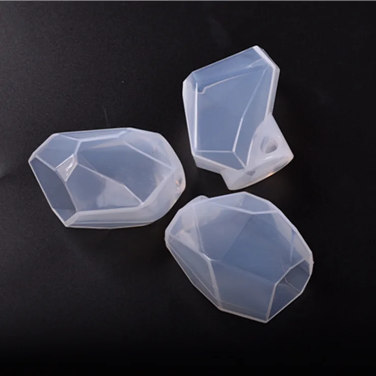 New Design DIY 3D Handmade Candle Aroma Stone Making Craft Jewelry Silicone Mold Stone Resin Epoxy Molds Silicone/