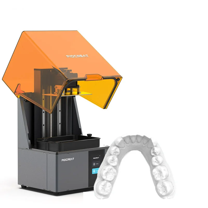Fast speed LCD 3D printer for dental printing opposed jaw model denture factory use printer 14K 10.1 inch photosensitive screen