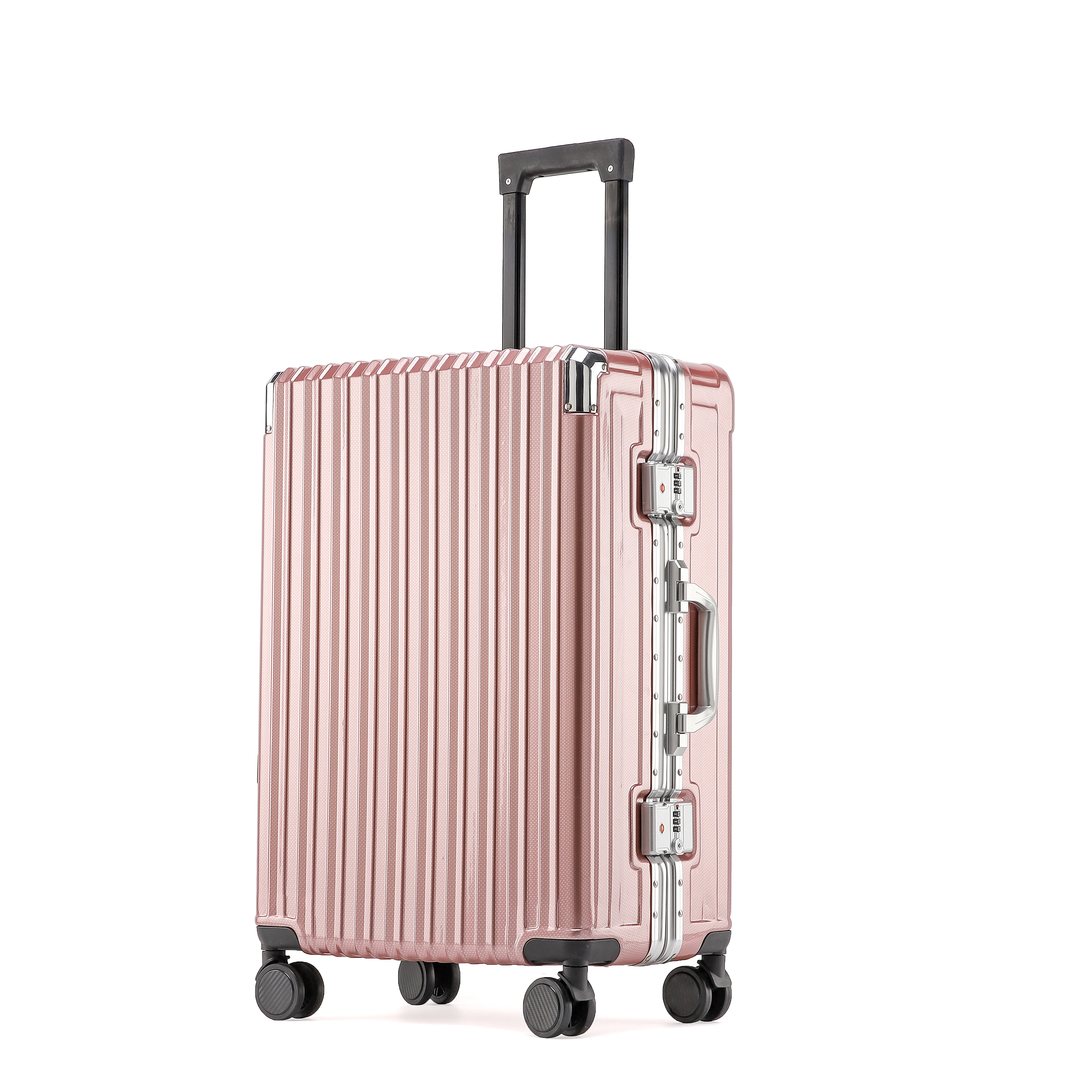 100% All Aluminium alloy Luggage Hardside Rolling Trolley Luggage travel Suitcase 20 26 29 inch Carry on Luggage Checked Lug
