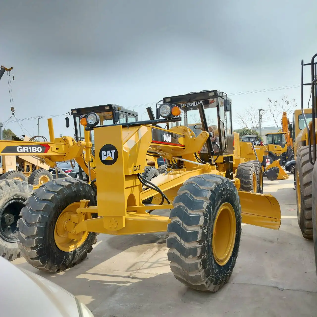 Бренд подержанного двигателя Caterpillar 14-часовой автогрейдер 140 г с компонентами сердечника насоса в комплекте американский грейдер