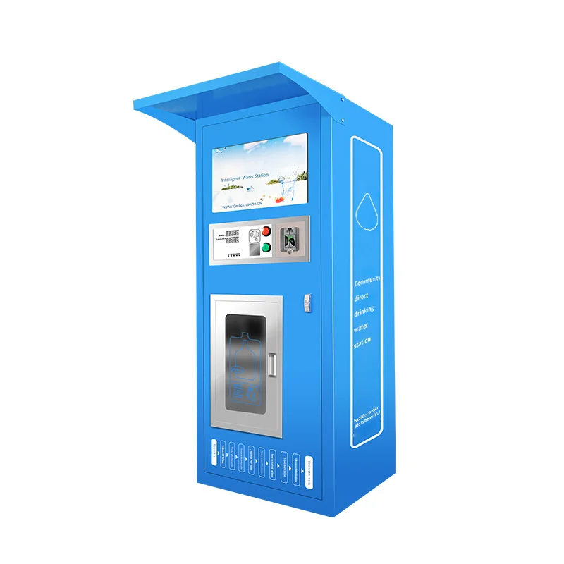 Reverse Osmosis Small Refill Ro Drinking Purified Bottled Water Vending Machine For Drinking Water agua