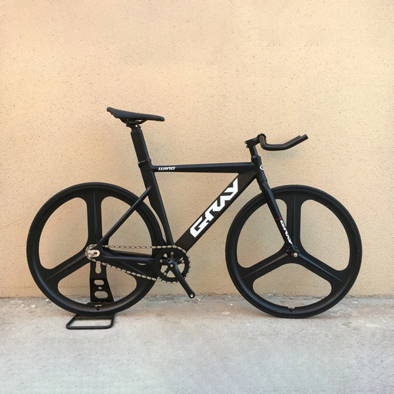  Велосипедная Рама Fixie 52 см 56 односкоростная велосипедная сварочная рама с вилкой из углеродного волокна цветной дорожный велосипед алюминиевого сплава