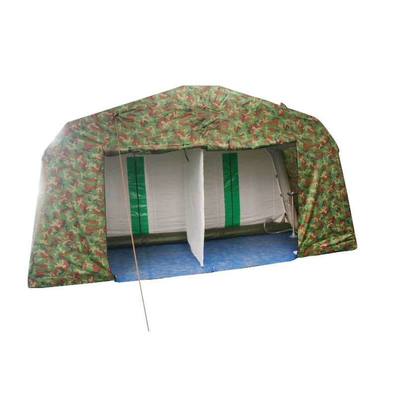 Brand new 30 square meters Camouflage Military shelter Inflatable Tent for army used