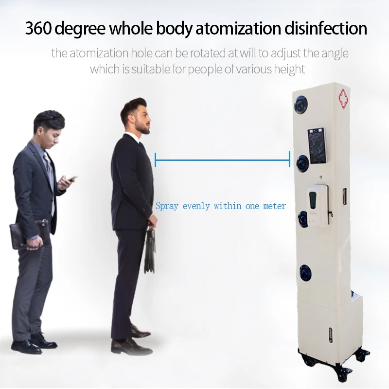 
Can move automatic sterilization robot atomizer Multifunction machine hand sanitizer smart Automatic sprayer 