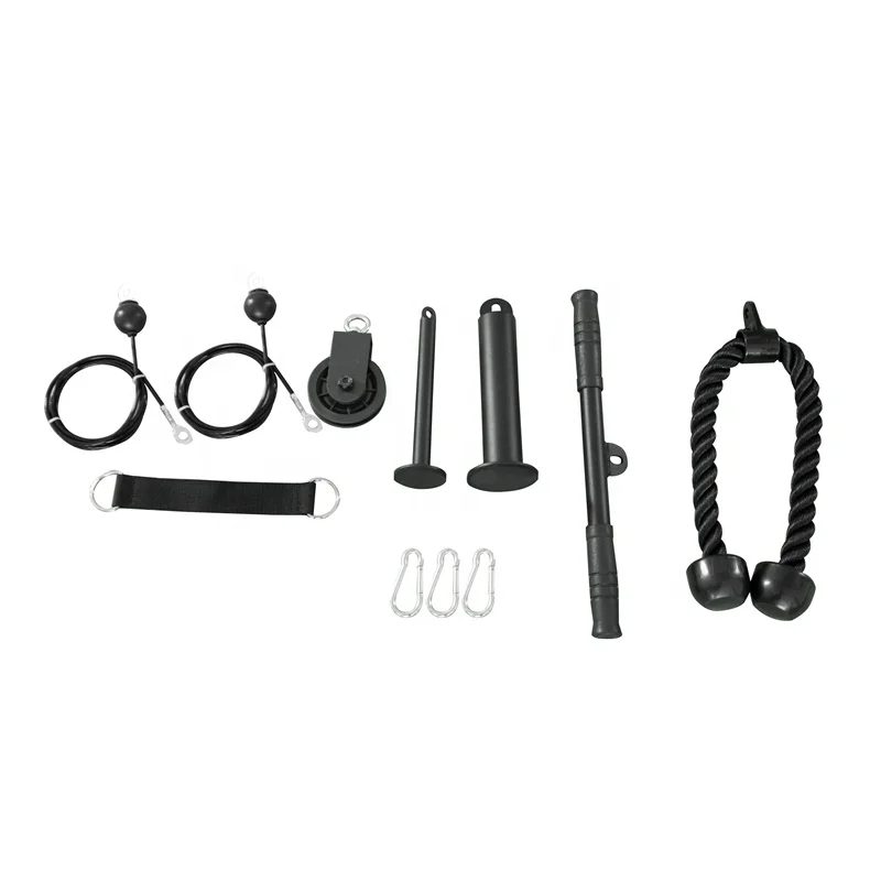 Workout Equipment Machine   Cable Pulley System DIY Gym Attachment System for Home Fitness