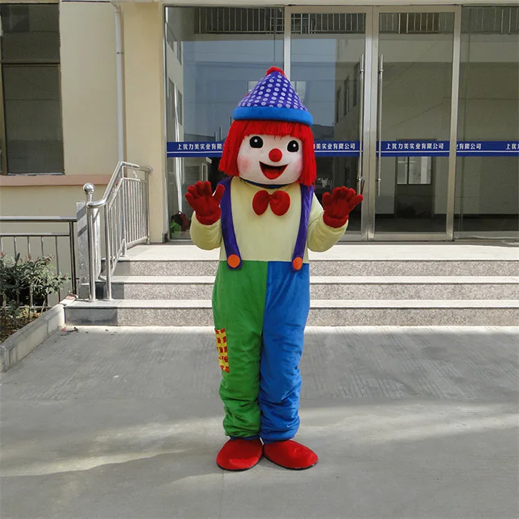 
Manlian costume photos clown/ adult clown mascot costume 