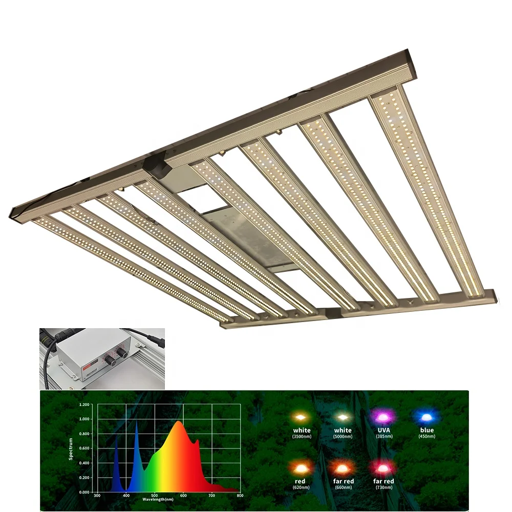 Samsung Lm301H Lm301h Evo Dual Channels Commercial Full Spectrum Led High Yield Full Spectrum Dimmable Grow Led Light