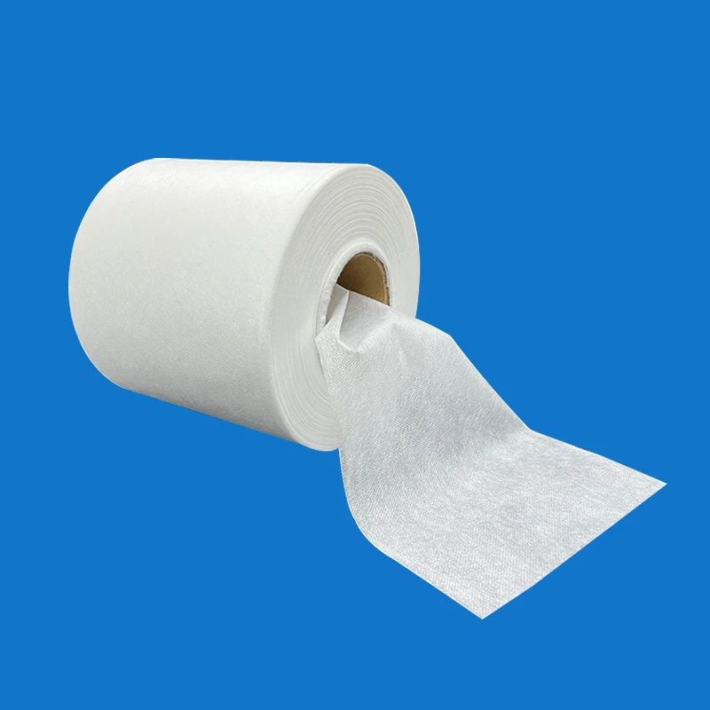 China Wholesale Diaper Material SSS Nonwoven Fabric Polypropylene Fabric Rolls Sheet for Diaper Use