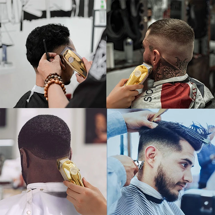 barbershop hair trimmer grooming kit LCD cordless beard professional hair cutting electric usb wahl machine for hair clipper