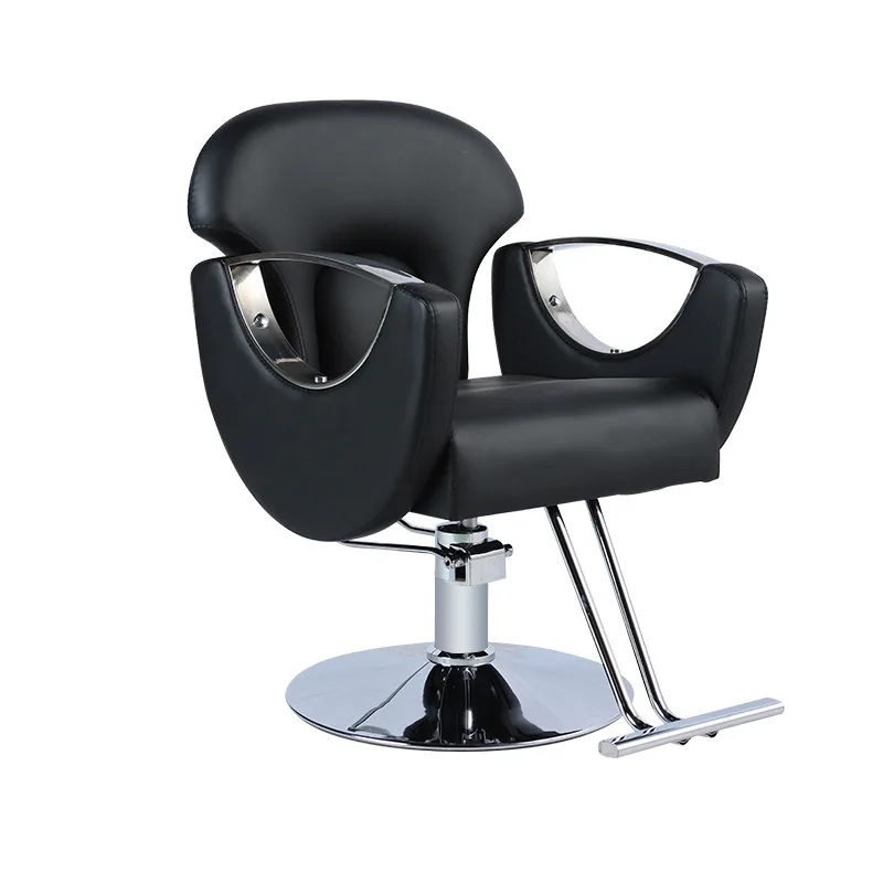 Hot sale barbershop salon furniture metal gold beauty hair salon chair Professional hairdressing barber chairs