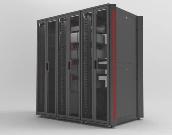 42U fireproof cooling cold channel containment system and data center container