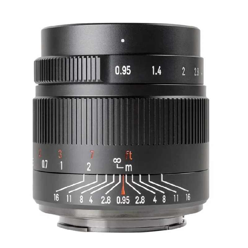 7Artisans MF 35mm F0.95 Large Aperture Standard Prime Lens for E/FX/EOS-M/Z/43-Mount Sony A7 A7II A7R A7RIII A7S A7SIII A6000