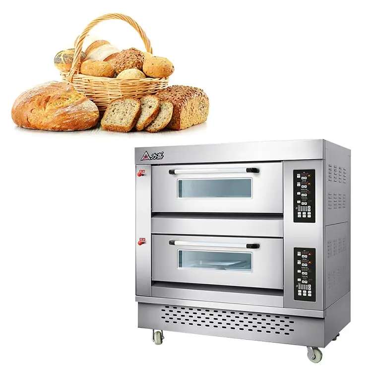 Kitchen equipment stoves 4 burners industrial bread making oven for baking gas and electric