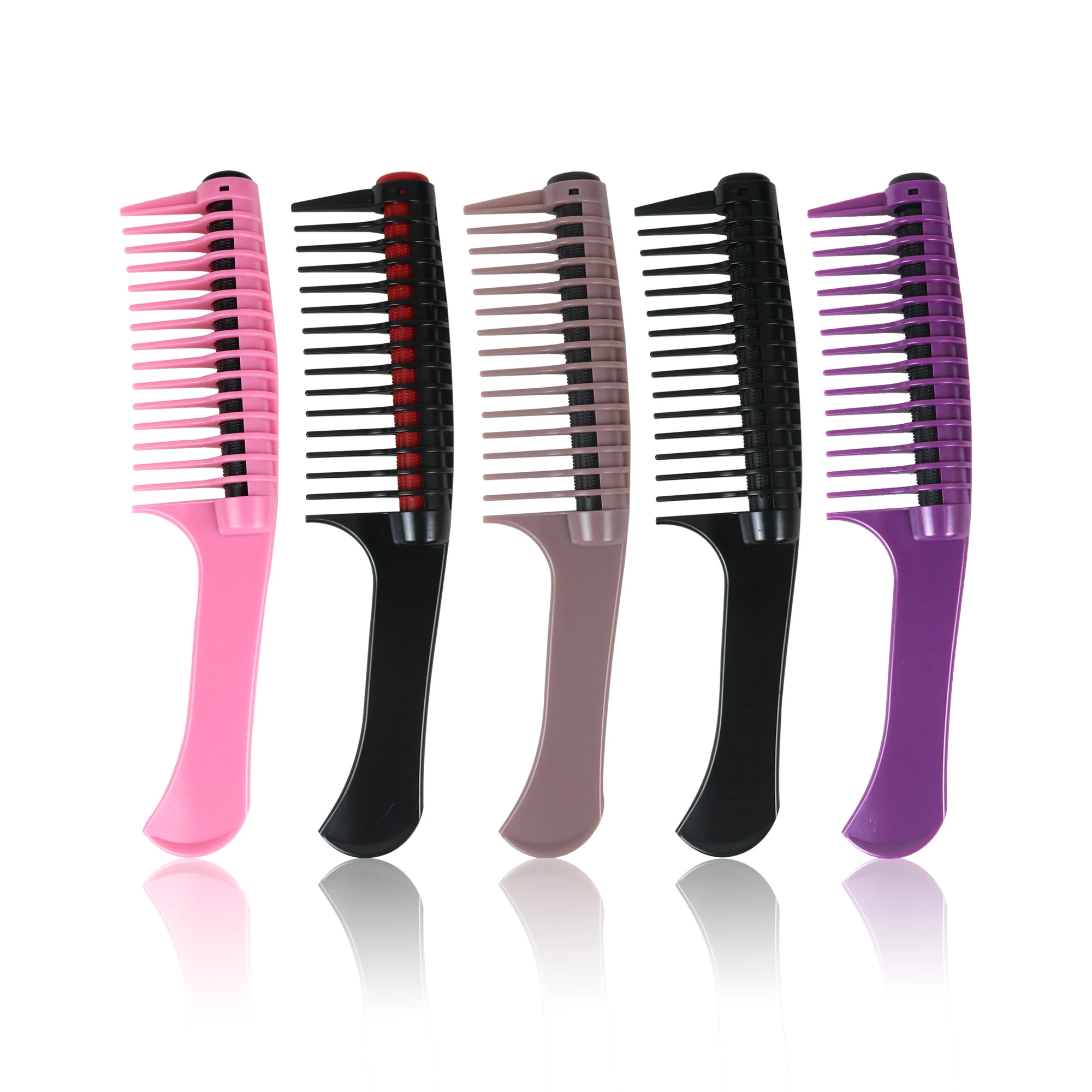 The New Hair Brush Tool Anti-hair Loss Roller Comb Hair Curling Brush Comb Hairbrush Hairdressing Comb Pro Salon Barber Styling