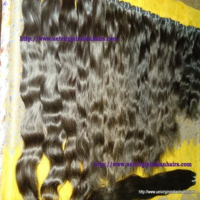 Натуральные человеческие волосы класса 12A выровненные с кутикулой волнистые пучки необработанные бразильские