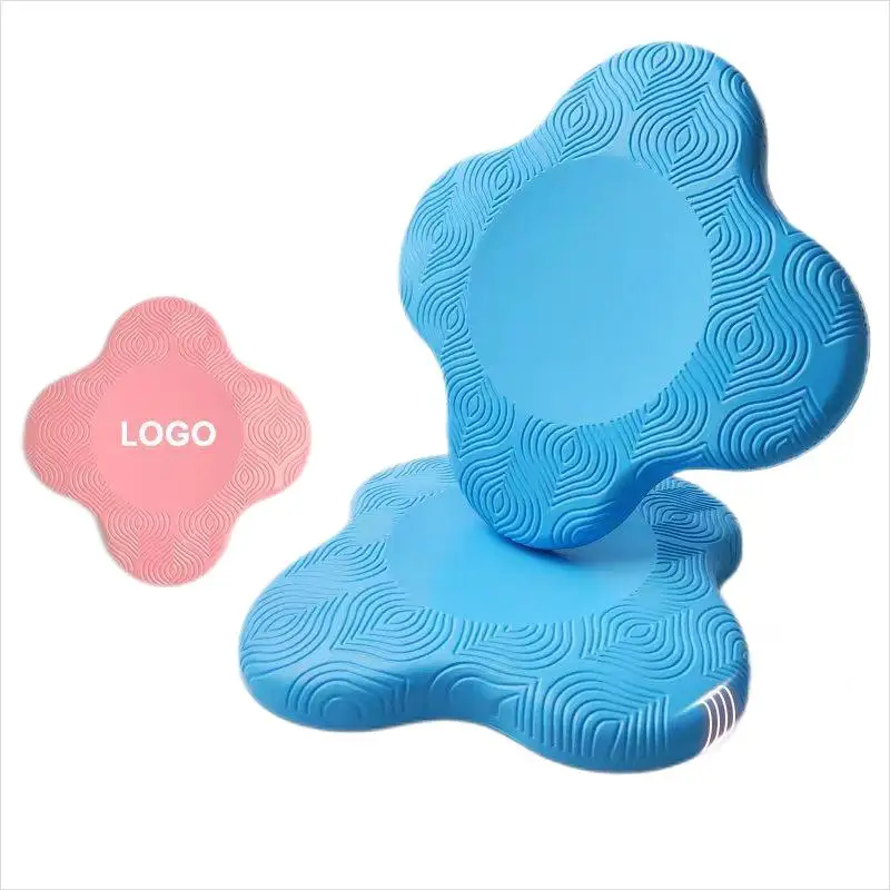 2024 Factory Wholesale Thick 20mm Custom Logo Sports Balance Eco Friendly Anti Slip PU Elbow Yoga Foam Knee Pad Cushion