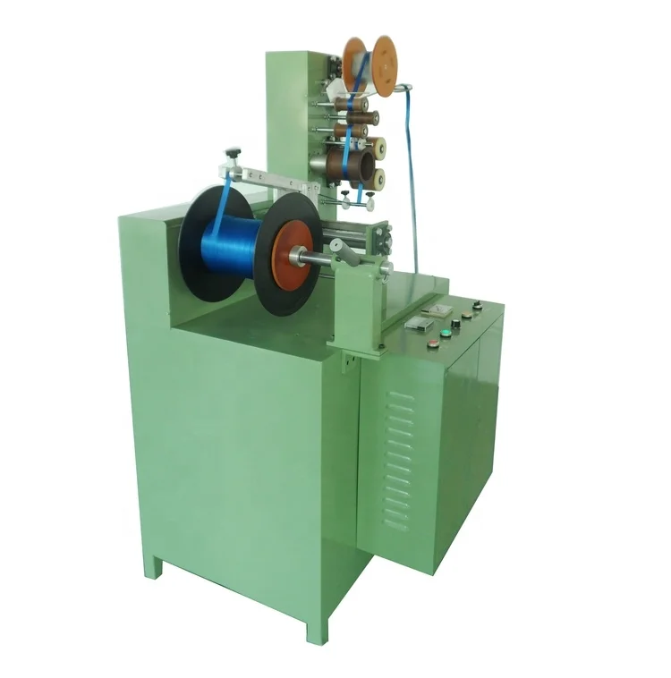 textile woven belt and elastic measuring and rolling machine