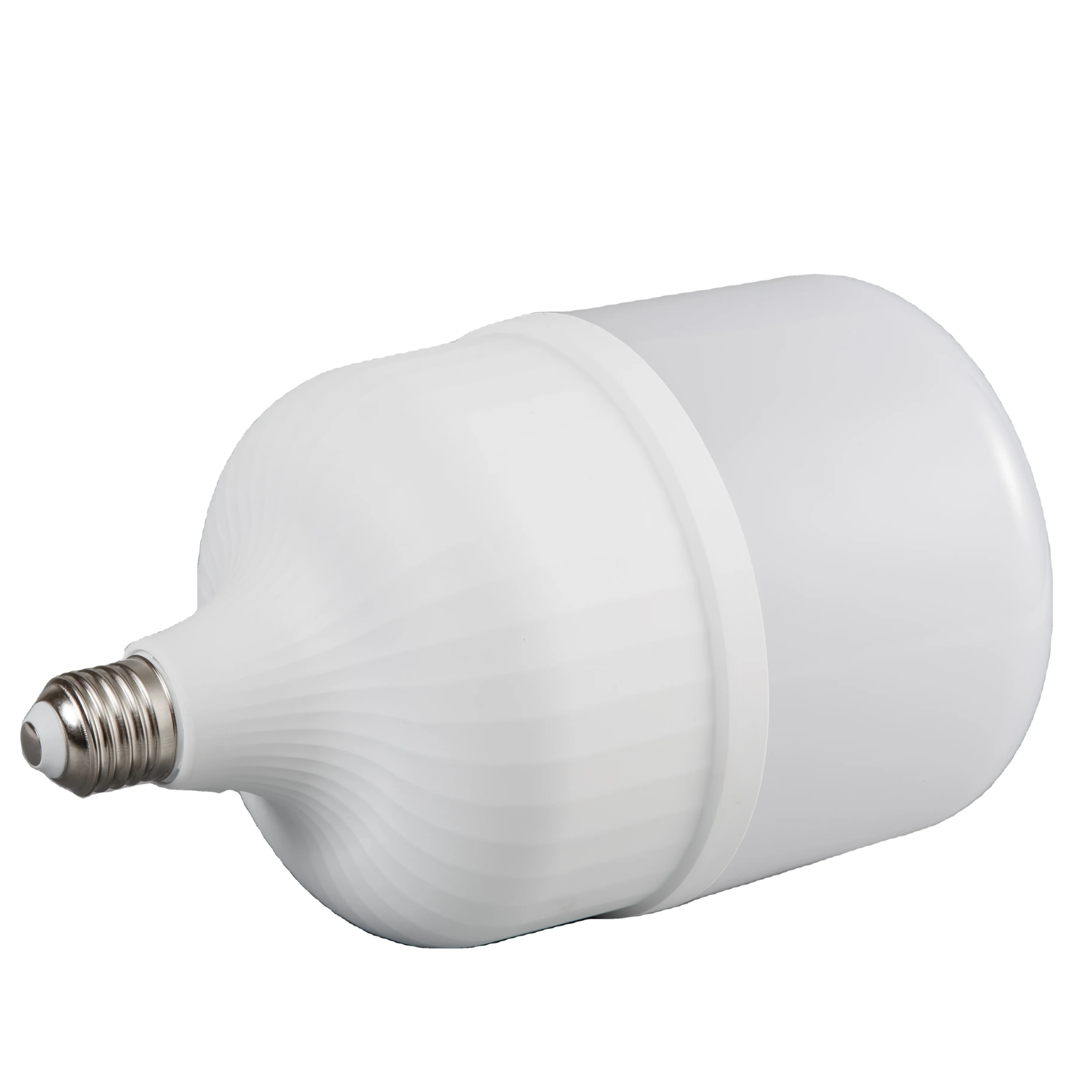 Высокий люмен низкая цена E27 пластиковый алюминиевый корпус светодиодные лампочки 48 Вт