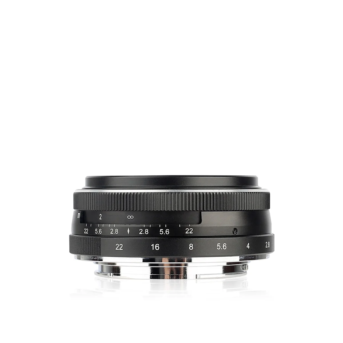 Meike 28mm f2.8 Fixed Manual Focus Lens for Mirrorless Camera Panasonic Lumix Olympus Series Cameras