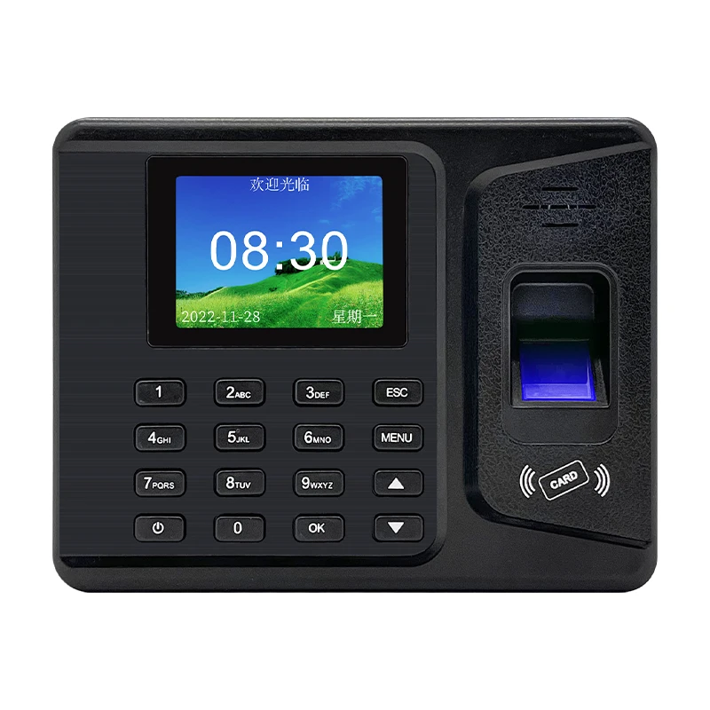 Factory Fingerprint Time Attendance Machine Biometric Time Recording Fingerprint Time Attendance