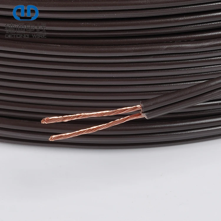 High Quality SPT-1W SPT-2W Copper Heat Resistant Solid Conductor 16AWG 18AWG 20AWG PVC Flexible Cable