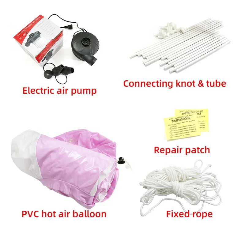 Hot Air Balloon Party Prop Balloon Wedding Birthday Party Decorated Balloons With Pump & Stand for Event Advertising Exhibition