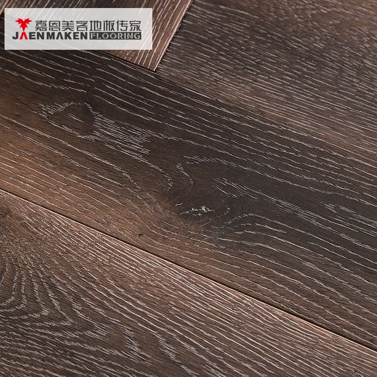 Floor Herringbone French Oak Parquet Wood 14/3*90*630mm Graphic Design Modern Indoor Villa ABCD More Than 5 Years