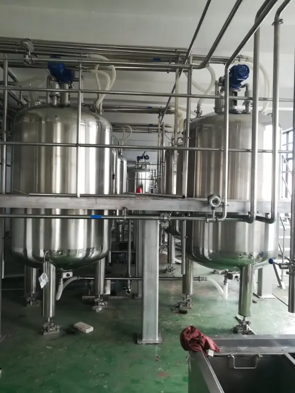 Hot sale 5000L Stainless Steel Insulation beverage/juice/extract liquid/Brew/chemical storage Tank for processing