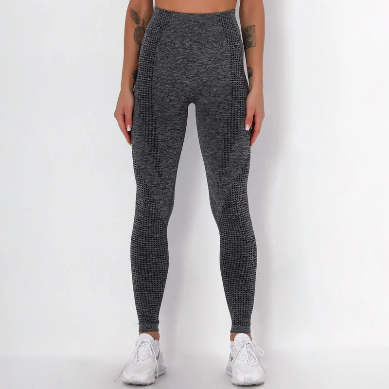 3D Design Custom wholesale Jacquard Fabric High waist Gym Fitness Yoga Pants Sport Tights Leggings for Women