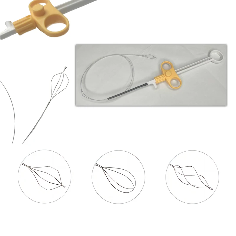 Disposable Endoscopic Gastrointestinal Retrieval Stone Extraction Basket Nitinol Stone Basket Urology