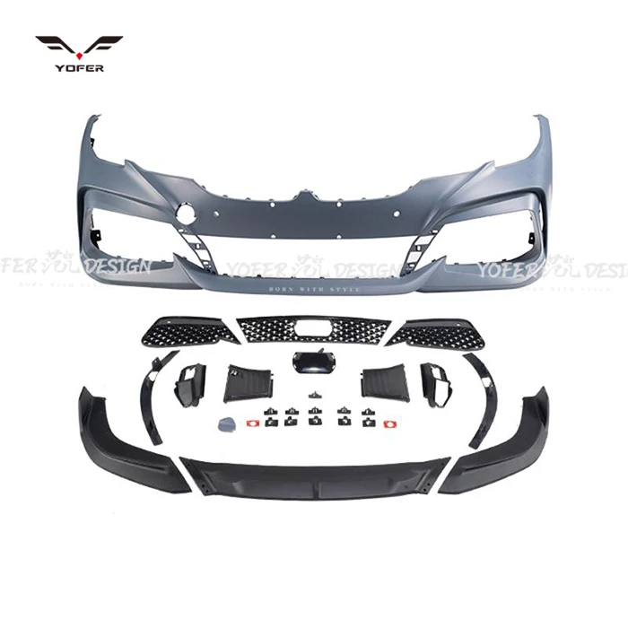 YOFER G20 28 Front Bumper shovel lip diffuser car parts bodykit Front Bumper For BMW3