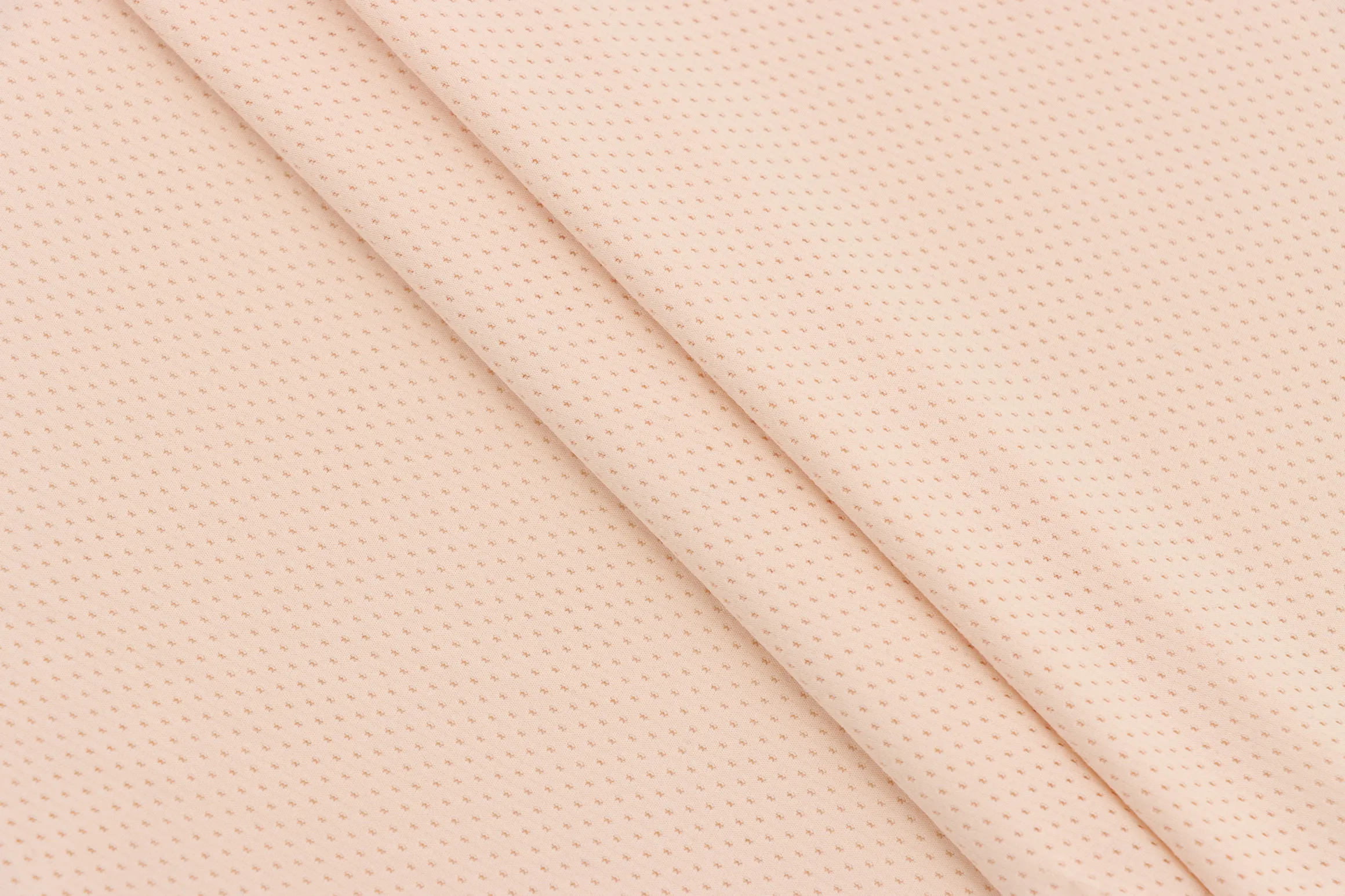 Cool and Breathable for Spring/Summer Season Polyester Spandex Knitted Jacquard Rib Net Fabric