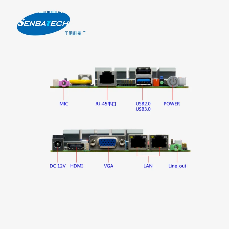 pos mainboard 8gb ddr3 1600mhz ram j1900/j1800 cpu motherboard amplifier main board