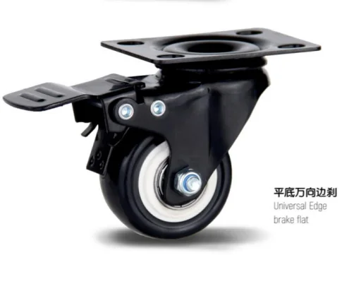 Diamond drill silk pole universal PVC caster wheel