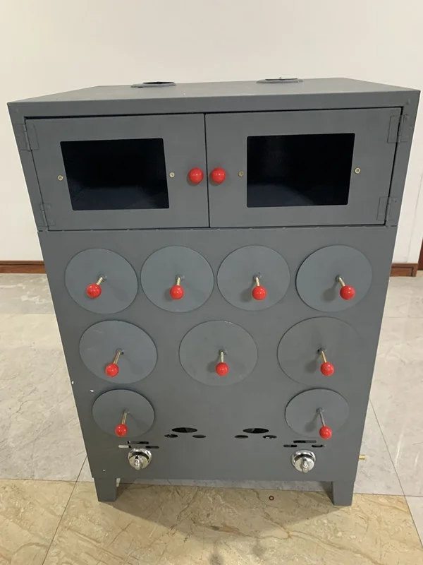 Commercial Firewood Baked Sweet Potato Oven Corn Roasting Machine/Fresh Maize Cob Pear Roaster Furnace