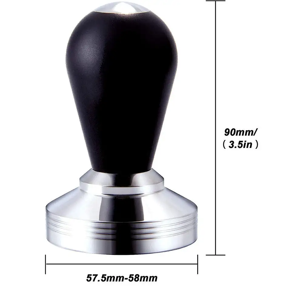 Custom Logo 51 53 58mm Top Grade Coffee Tamper Professional Espresso Coffee Tamper Coffee Hand Tamper