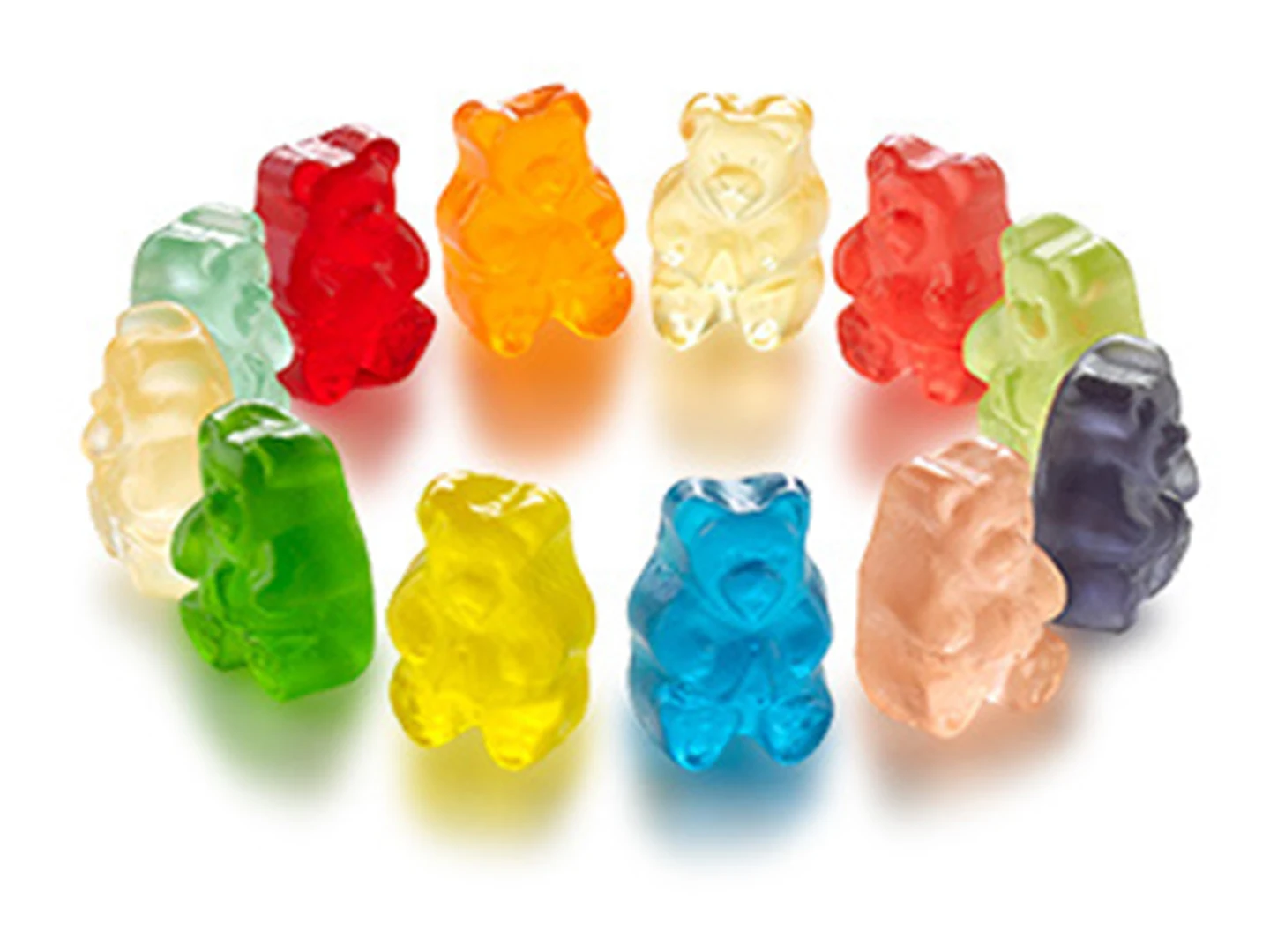 energy saving fully automated shiny gummy candy production line with oil sugar coating