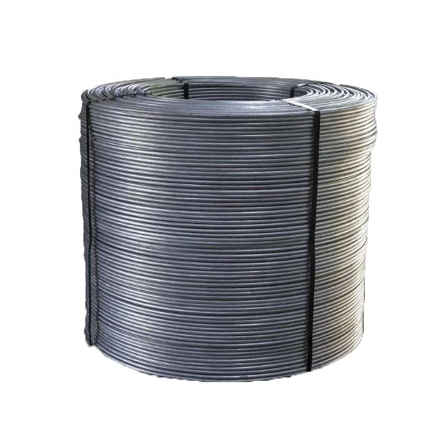 China mainland manufacturer produce Calcium Silicon Cored wire as desulfuration