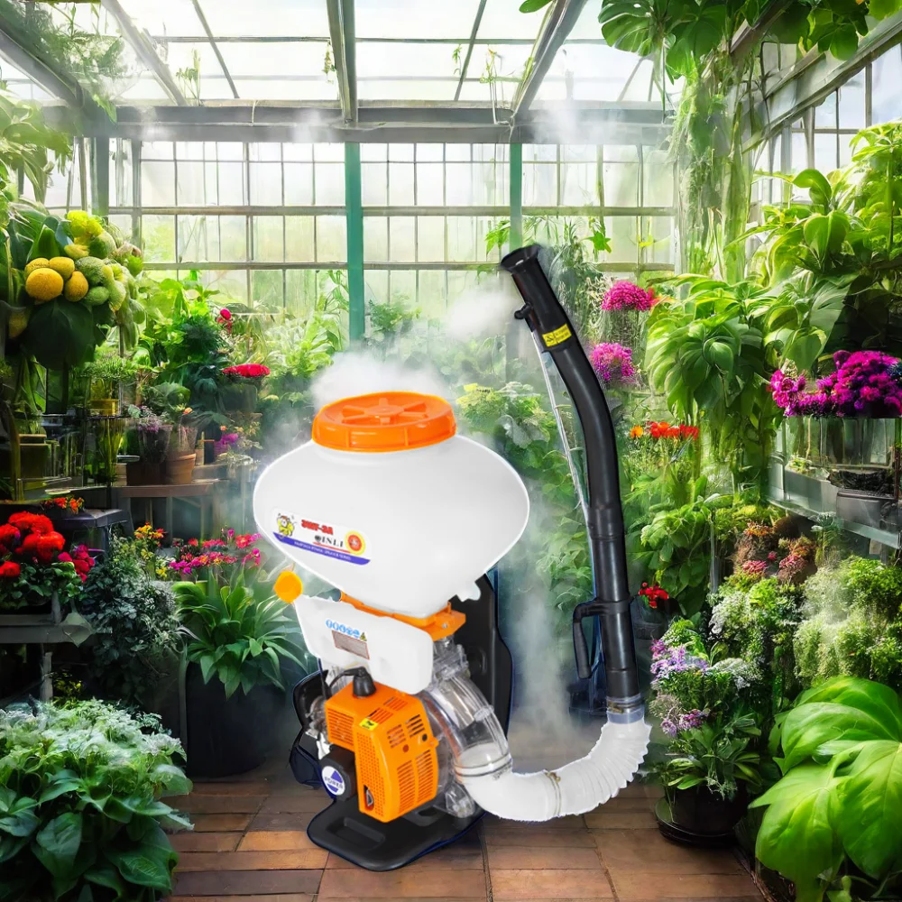 Agricultural Mist Duster Sprayer 1E40F 26L knapsack Gasoline Powered Garden Blower Machine for agriculture forestry pests weeds