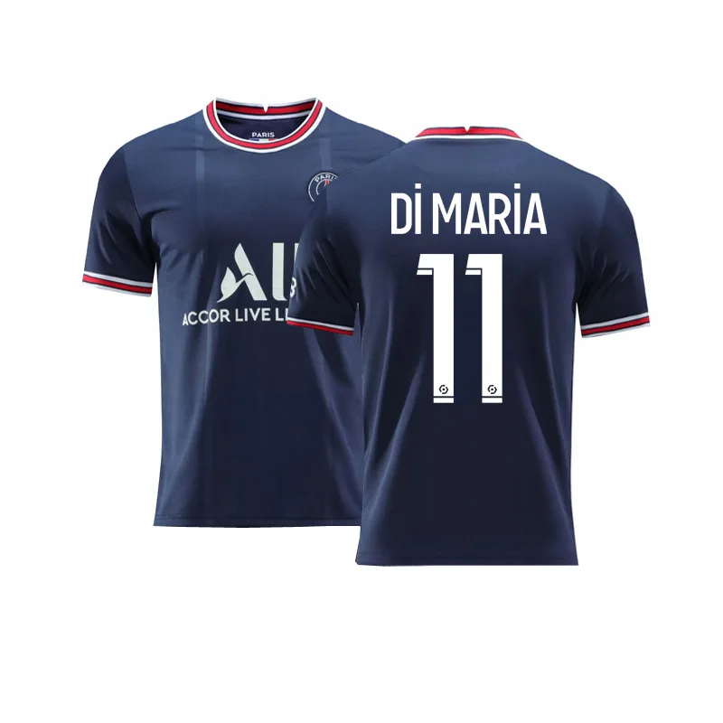2021 Custom Paris Jersey new home and away stadium No. 30 messinemar adult 3D digital printed Soccer Messi  Jersey