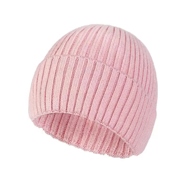 
Ready to ship high quality beanie hat in stock customize winter knitted hats 