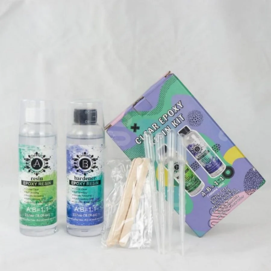 Under Glass Resin Epoxy Resin Impregnated Tape Resins Infussion Flake Tips Crystal Glue Kit