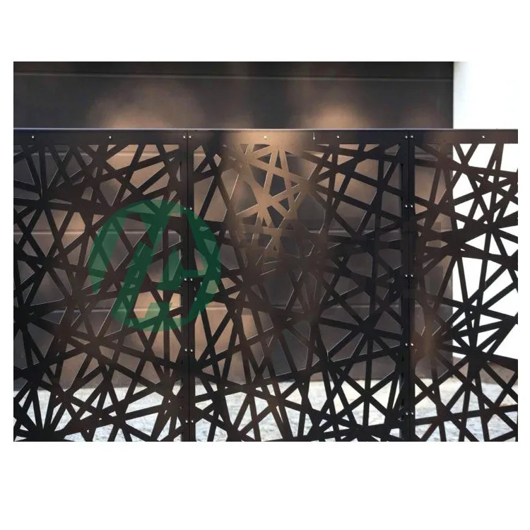 China Manufacturer Laser Cut Metal Screen Decorative Aluminum Garden Fence and Gates