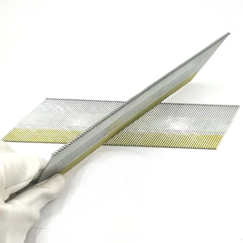 Pneumatic 15ga 34 Degree galvanized DA Finish Brad Nails DA17(38mm)